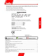 Предварительный просмотр 27 страницы baltur TBG 45 PN Manual User Instructions