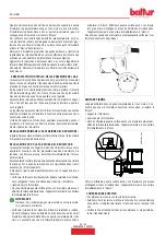 Предварительный просмотр 26 страницы baltur TBG 450LX ME Instruction Manual For Installation, Use And Maintenance