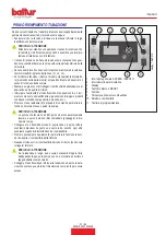 Preview for 23 page of baltur TBML 80 ME Instruction Manual For Installation, Use And Maintenance