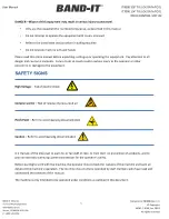 Предварительный просмотр 5 страницы Band-it IT7000 User Manual