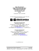 B&B Electronics RS-422 User Manual preview