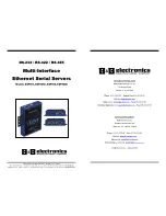 B&B Electronics RS-485 Manual предпросмотр