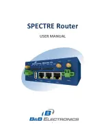 B&B Spectre User Manual preview