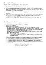 Предварительный просмотр 5 страницы BANDELIN Sonorex Super RK 31 Service Instructions Manual