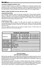 Preview for 5 page of B&G electronics PW-100 Installation And Operation Manual