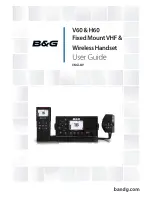 B&G V60 User Manual preview