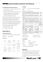 Preview for 24 page of BandLuxe C500 Series User Manual