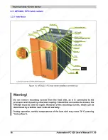 Preview for 48 page of B&R Industries Automation PC 620 User Manual