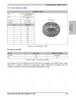 Preview for 69 page of B&R Industries Automation PC 620 User Manual