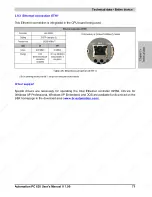 Preview for 71 page of B&R Industries Automation PC 620 User Manual