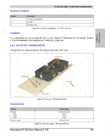 Preview for 155 page of B&R Industries Automation PC 620 User Manual