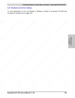 Preview for 183 page of B&R Industries Automation PC 620 User Manual