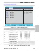 Preview for 227 page of B&R Industries Automation PC 620 User Manual