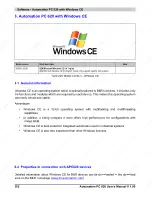 Preview for 352 page of B&R Industries Automation PC 620 User Manual