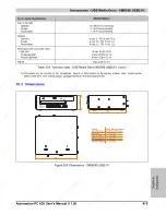 Preview for 415 page of B&R Industries Automation PC 620 User Manual