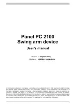 B&R Industries Panel PC 2100 User Manual preview