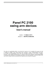 B&R 2100 User Manual preview