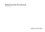 Preview for 1 page of Bang & Olufsen BeoSound Essence 2nd Gen User Manual