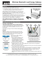 BAPI 50387 Installation & Operating Instructions preview