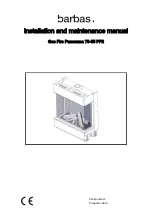 Предварительный просмотр 1 страницы barbas 70-55 PF2 Installation And Maintenance Manual