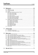 Предварительный просмотр 5 страницы barbas Cuatro-7 75-60 Installation And Maintenance Manual