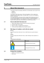 Предварительный просмотр 7 страницы barbas Cuatro-7 75-60 Installation And Maintenance Manual