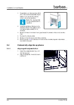 Предварительный просмотр 32 страницы barbas Cuatro-7 75-60 Installation And Maintenance Manual