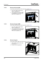 Предварительный просмотр 44 страницы barbas Cuatro-7 75-60 Installation And Maintenance Manual