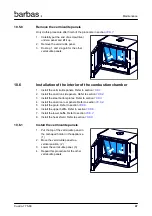 Предварительный просмотр 47 страницы barbas Cuatro-7 75-60 Installation And Maintenance Manual