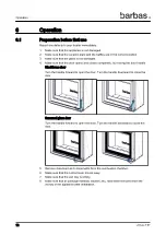 Предварительный просмотр 12 страницы barbas Unilux-7 67 User Manual