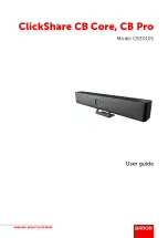 Barco ClickShare CB Core User Manual preview