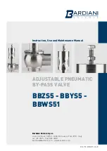 Bardiani Valvole BBZS5 Instruction, Use And Maintenance Manual preview