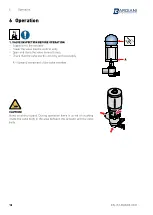 Предварительный просмотр 16 страницы Bardiani Valvole BZAW3 Instruction, Use And Maintenance Manual