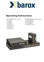 Preview for 1 page of Barox L Series Operating Instructions Manual