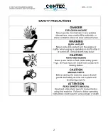 Preview for 3 page of Bartell CONTEC CT320 Owner'S Manual And Parts Book