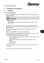 Preview for 15 page of Bartscher 500830 Instructions Manual