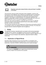 Preview for 4 page of Bartscher 58L-SW Manual