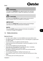 Preview for 5 page of Bartscher 58L-SW Manual