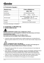 Preview for 10 page of Bartscher A150114G Instruction Manual