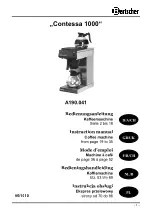 Bartscher A190.041 Instruction Manual preview