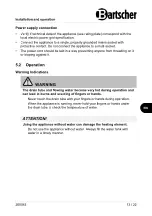 Preview for 15 page of Bartscher D3000 KTP-KL Manual