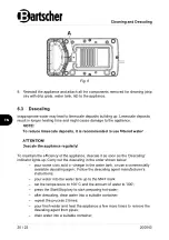 Preview for 22 page of Bartscher D3000 KTP-KL Manual