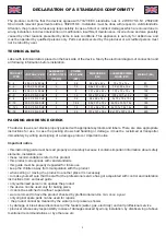 Preview for 3 page of Bartscher E-4 Instructions For Installation And Use Manual