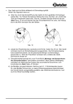 Preview for 25 page of Bartscher GMS600 Manual