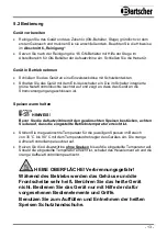 Preview for 14 page of Bartscher Hot display unit 8x1/6GN-R Instruction Manual