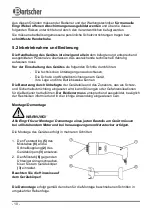 Preview for 11 page of Bartscher MX 250 Instruction Manual