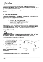 Preview for 27 page of Bartscher MX 250 Instruction Manual