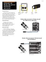 Предварительный просмотр 2 страницы Behringer ULTRALINK ULM100USB Manual