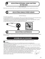 Предварительный просмотр 20 страницы b'Twin Bicycle User Manual