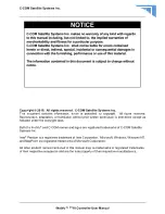 Preview for 3 page of C-COM Satellite Systems iNetVu 7710 User Manual